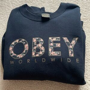 Obey Women’s Crewneck Black